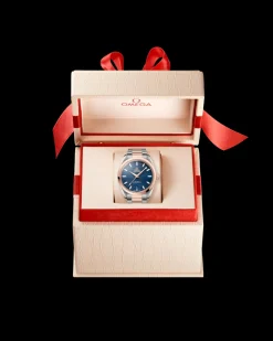 38 mm, acier ‑ or « Sedna™ » sur acier ‑ or « Sedna™ »|OMEGA Fashion