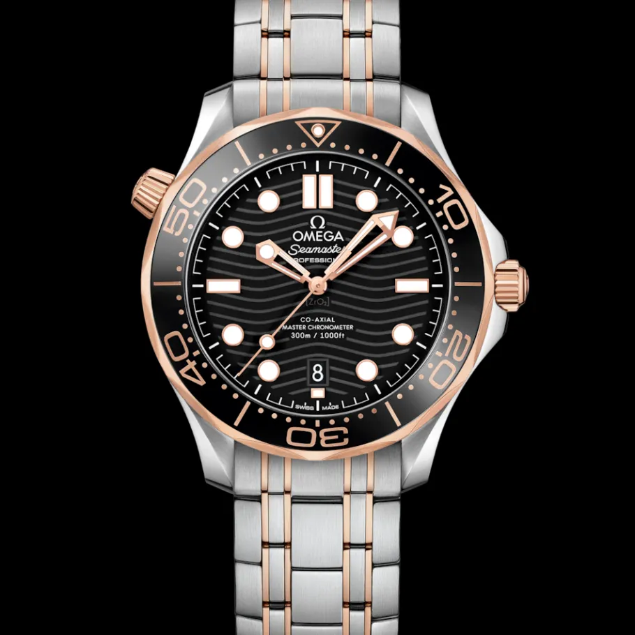 42 mm, acier ‑ or « Sedna™ » sur acier ‑ or « Sedna™ »|OMEGA Outlet