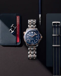 42 mm, acier ‑ or « Sedna™ » sur acier ‑ or « Sedna™ »|OMEGA Discount