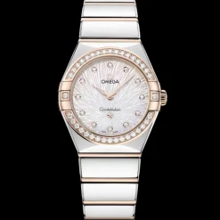 28 mm, acier ‑ or « Sedna™ » sur acier ‑ or « Sedna™ »|OMEGA Discount