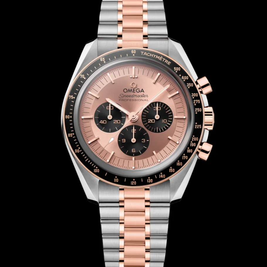 42 mm, acier ‑ or « Sedna™ » sur acier ‑ or « Sedna™ »|OMEGA Hot