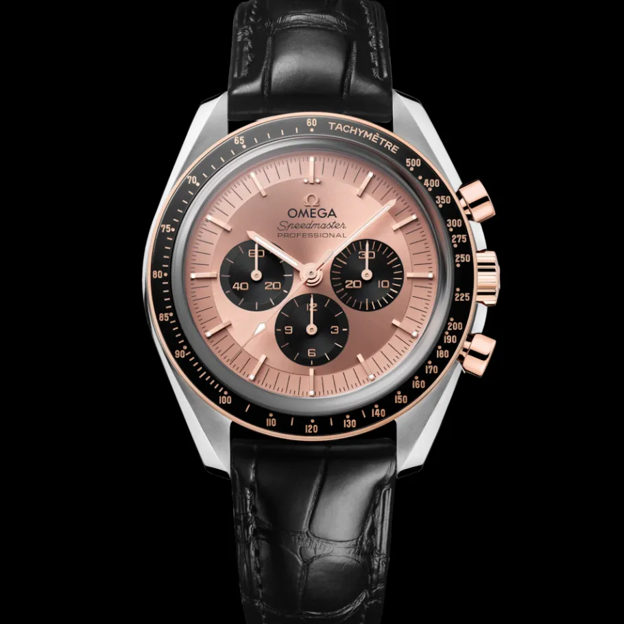 42 mm, acier ‑ or « Sedna™ » sur alligator|OMEGA Fashion