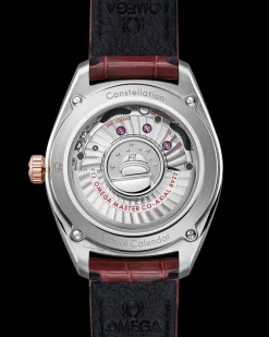 41 mm, acier ‑ or « Sedna™ » sur bracelet en cuir|OMEGA Best