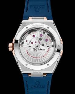 41 mm, acier ‑ or « Sedna™ » sur bracelet en cuir|OMEGA Fashion