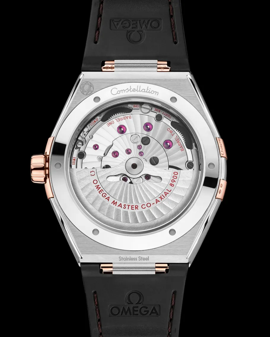 41 mm, acier ‑ or « Sedna™ » sur bracelet en cuir|OMEGA Outlet