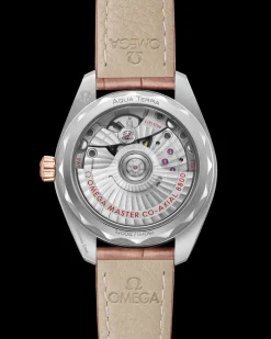 34 mm, acier ‑ or « Sedna™ » sur bracelet en cuir|OMEGA Outlet