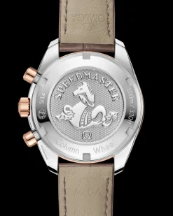 38 mm, acier ‑ or « Sedna™ » sur bracelet en cuir|OMEGA Hot