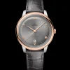 40 mm, acier ‑ or « Sedna™ » sur bracelet en cuir|OMEGA New