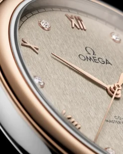 40 mm, acier ‑ or « Sedna™ » sur bracelet en cuir|OMEGA Online
