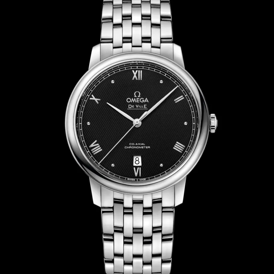 39,5 mm, acier sur acier|OMEGA New