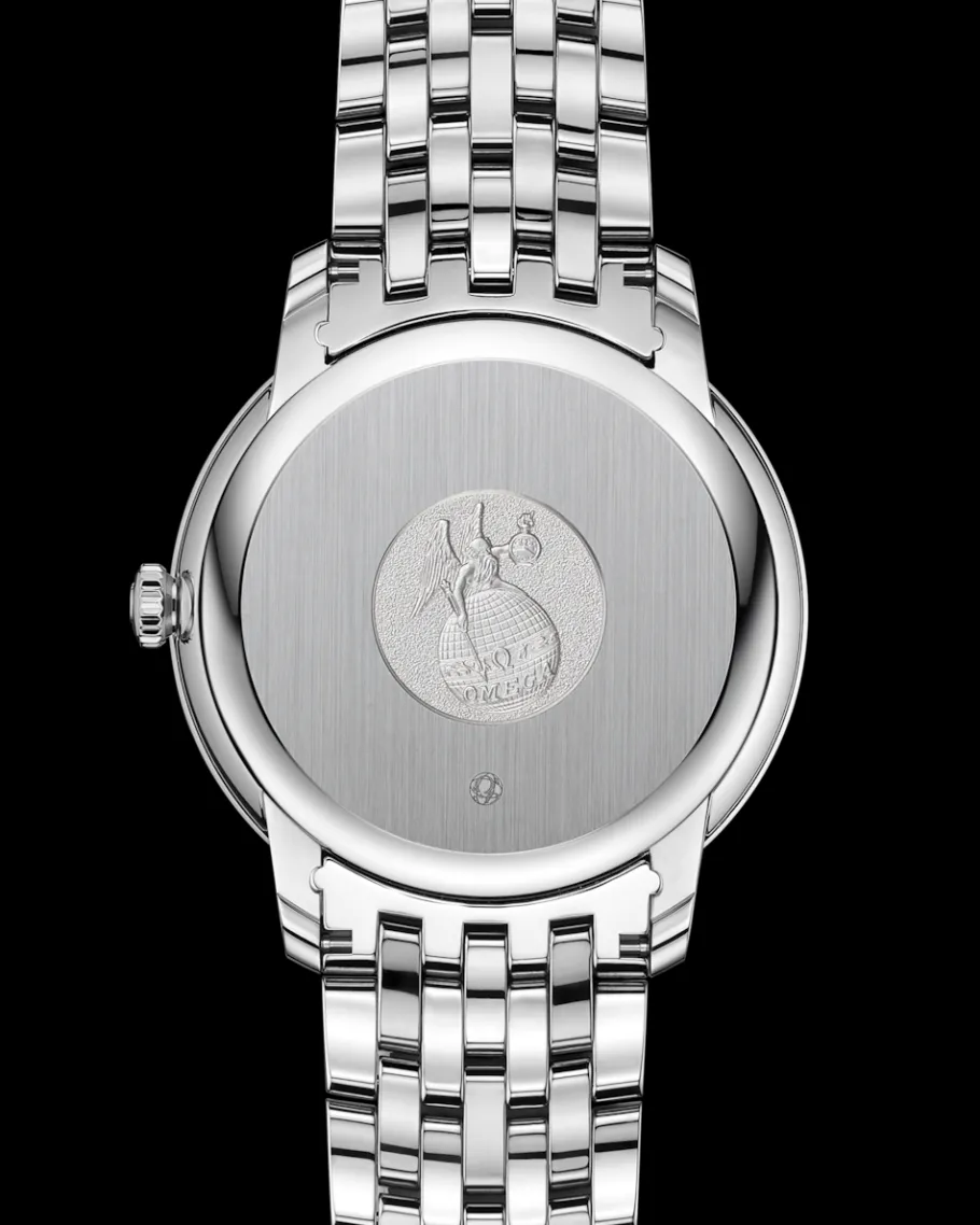 39,5 mm, acier sur acier|OMEGA New