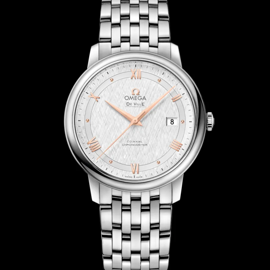 39,5 mm, acier sur acier|OMEGA Fashion