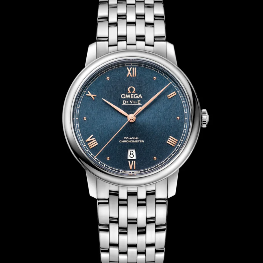 39,5 mm, acier sur acier|OMEGA Hot