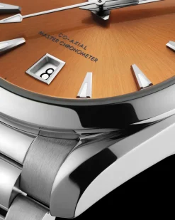 38 mm, acier sur acier|OMEGA Hot