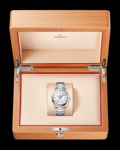 38 mm, acier sur acier|OMEGA New