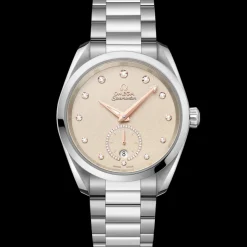 38 mm, acier sur acier|OMEGA New