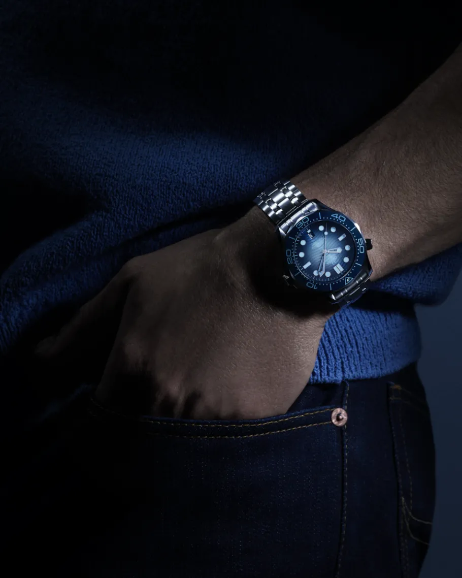 42 mm, acier sur acier|OMEGA Fashion