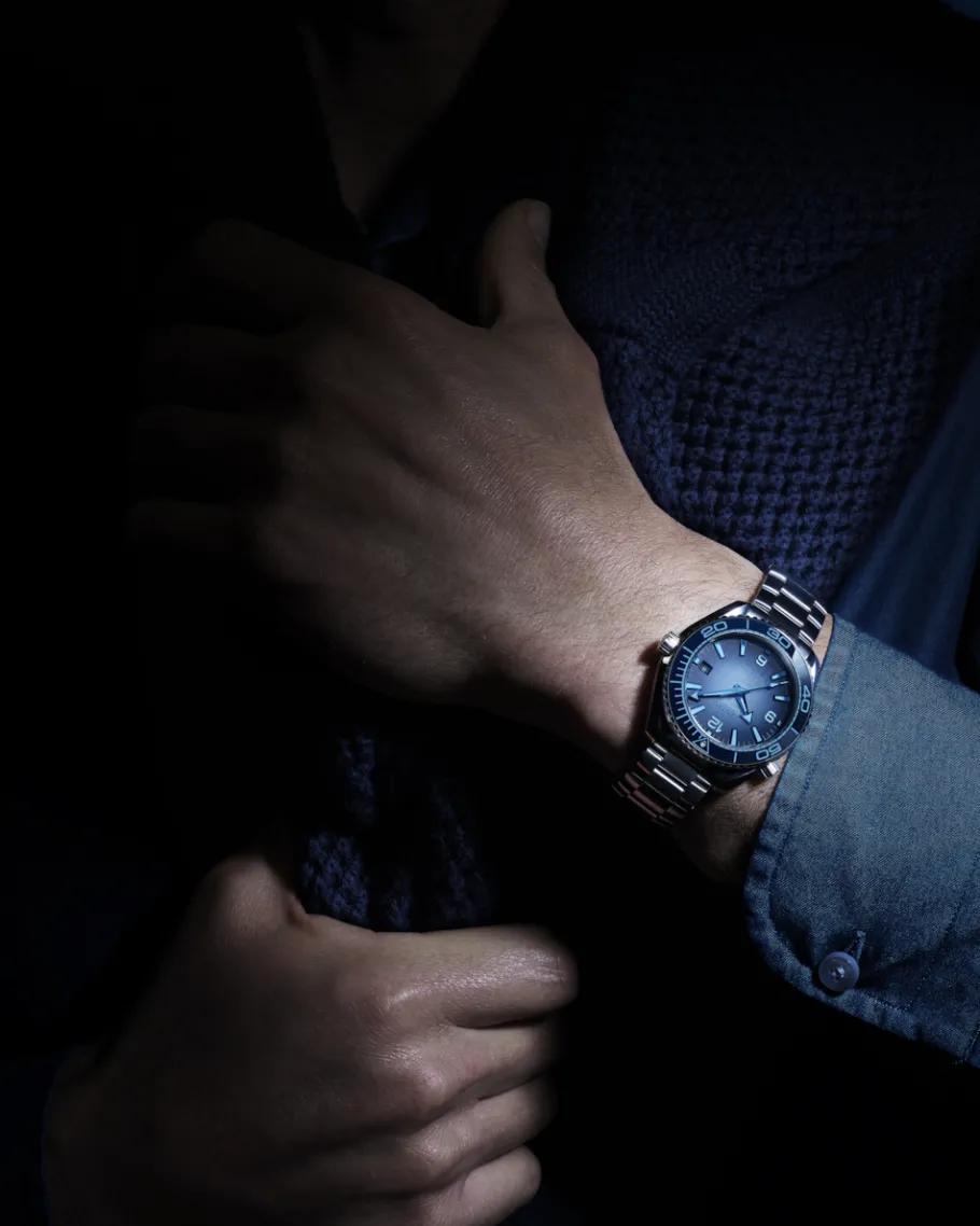 39,5 mm, acier sur acier|OMEGA Clearance