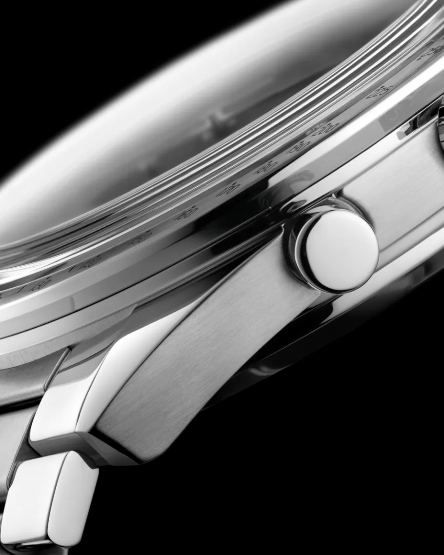 40,5 mm, acier sur acier|OMEGA New