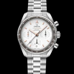 38 mm, acier sur acier|OMEGA New