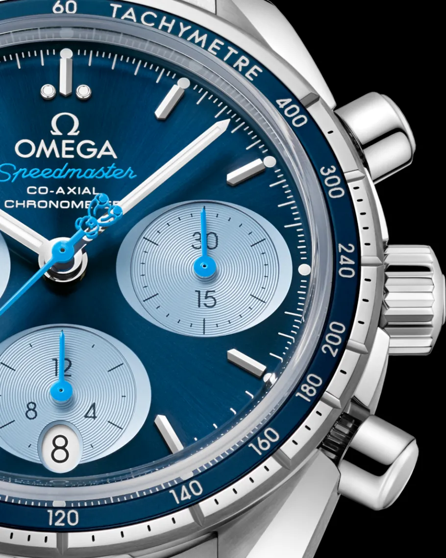 38 mm, acier sur acier|OMEGA Hot