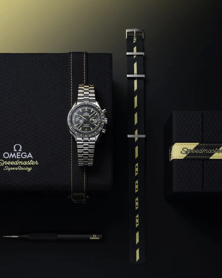 44,25 mm, acier sur acier|OMEGA Discount