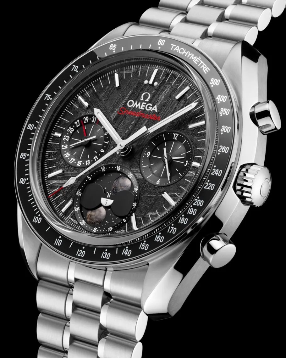 43 mm, acier sur acier|OMEGA Hot