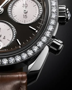 38 mm, acier sur alligator|OMEGA Discount