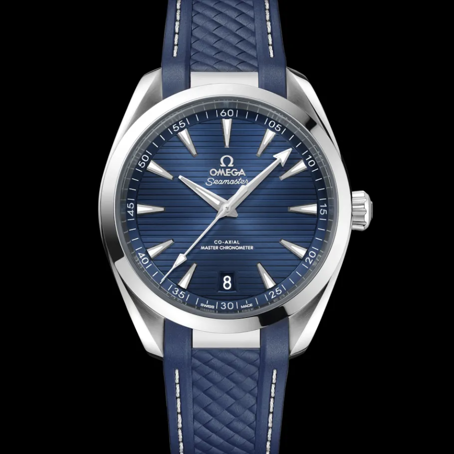 41 mm, acier sur bracelet caoutchouc|OMEGA Best