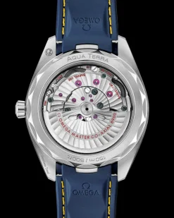 41 mm, acier sur bracelet caoutchouc|OMEGA Discount