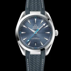 41 mm, acier sur bracelet caoutchouc|OMEGA New
