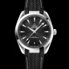 41 mm, acier sur bracelet caoutchouc|OMEGA Fashion