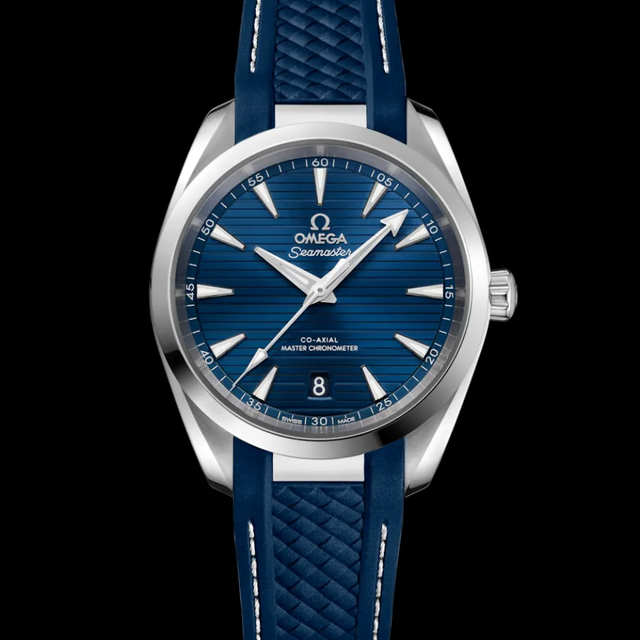 38 mm, acier sur bracelet caoutchouc|OMEGA Outlet