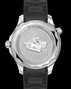 42 mm, acier sur bracelet caoutchouc|OMEGA Hot