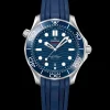 42 mm, acier sur bracelet caoutchouc|OMEGA New