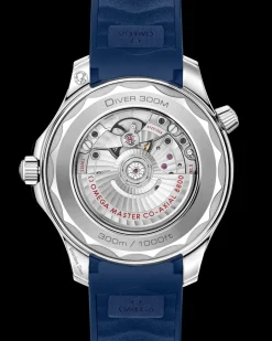 42 mm, acier sur bracelet caoutchouc|OMEGA New