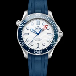 42 mm, acier sur bracelet caoutchouc|OMEGA Fashion