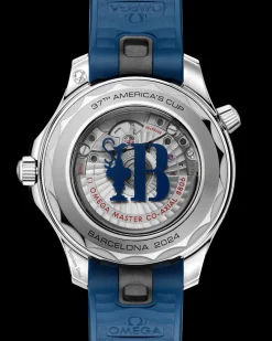 42 mm, acier sur bracelet caoutchouc|OMEGA Fashion