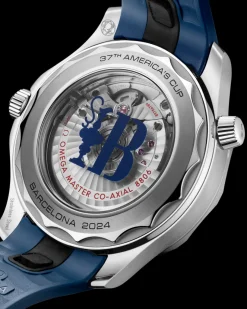 42 mm, acier sur bracelet caoutchouc|OMEGA Fashion