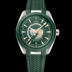 43 mm, acier sur bracelet caoutchouc|OMEGA Discount