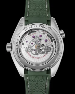 43,5 mm, acier sur bracelet caoutchouc|OMEGA Discount