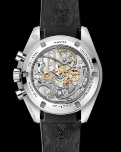 42 mm, acier sur bracelet caoutchouc|OMEGA Best