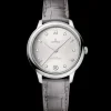 34 mm, acier sur bracelet en cuir|OMEGA New
