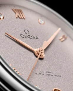 34 mm, acier sur bracelet en cuir|OMEGA Online