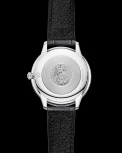 30 mm, acier sur bracelet en cuir|OMEGA Fashion