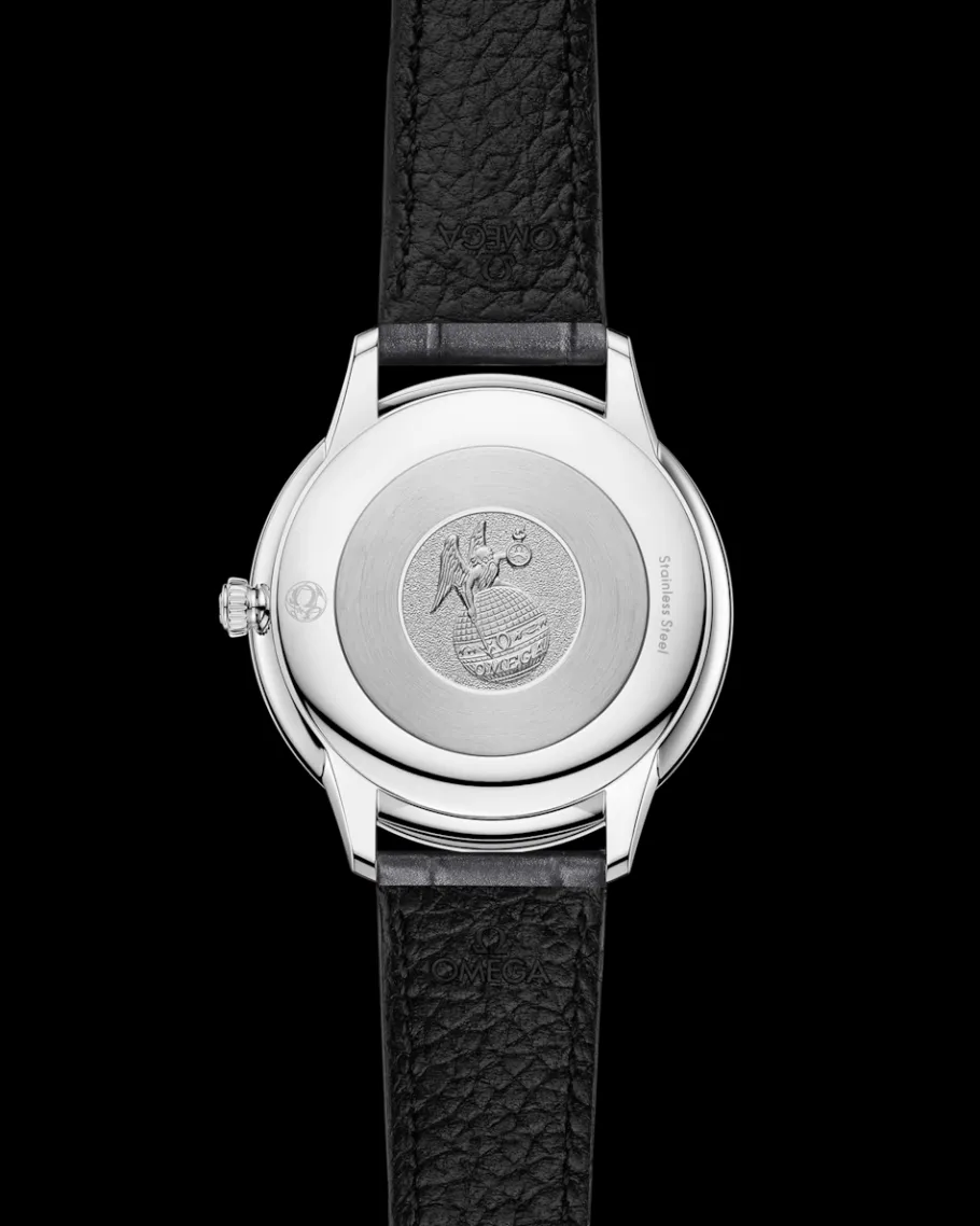 30 mm, acier sur bracelet en cuir|OMEGA Outlet