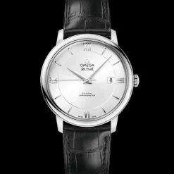 39,5 mm, acier sur bracelet en cuir|OMEGA Clearance