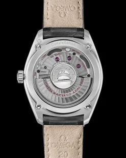 39 mm, acier sur bracelet en cuir|OMEGA Sale