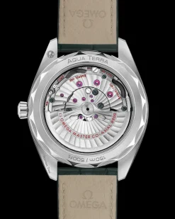 41 mm, acier sur bracelet en cuir|OMEGA Discount