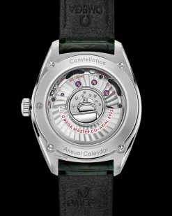 41 mm, acier sur bracelet en cuir|OMEGA Discount